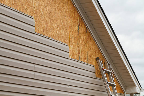 Professional Siding Inspection technician working in Franklin, TX